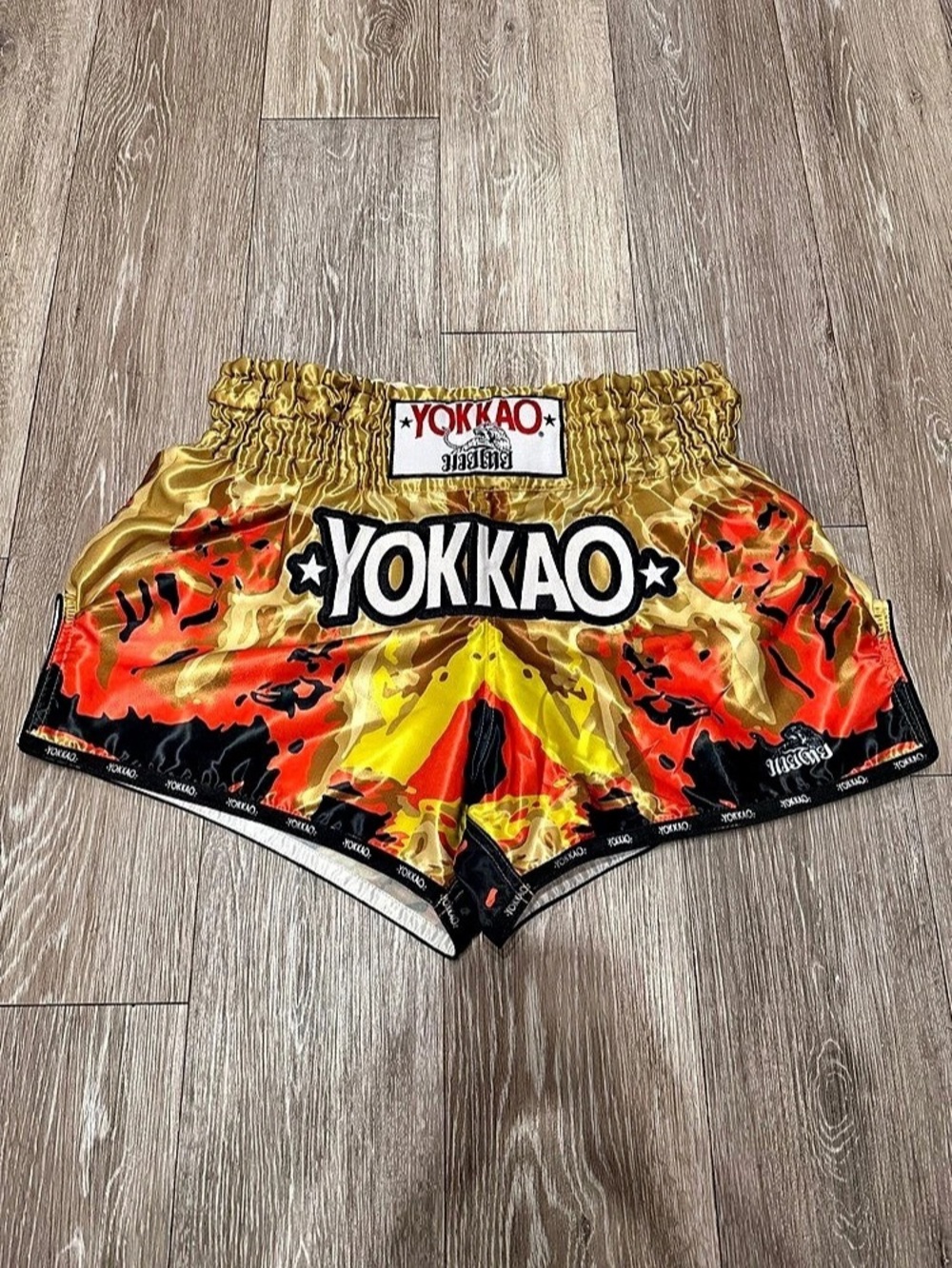 Yokkao Muay Thai Flame Print Shorts